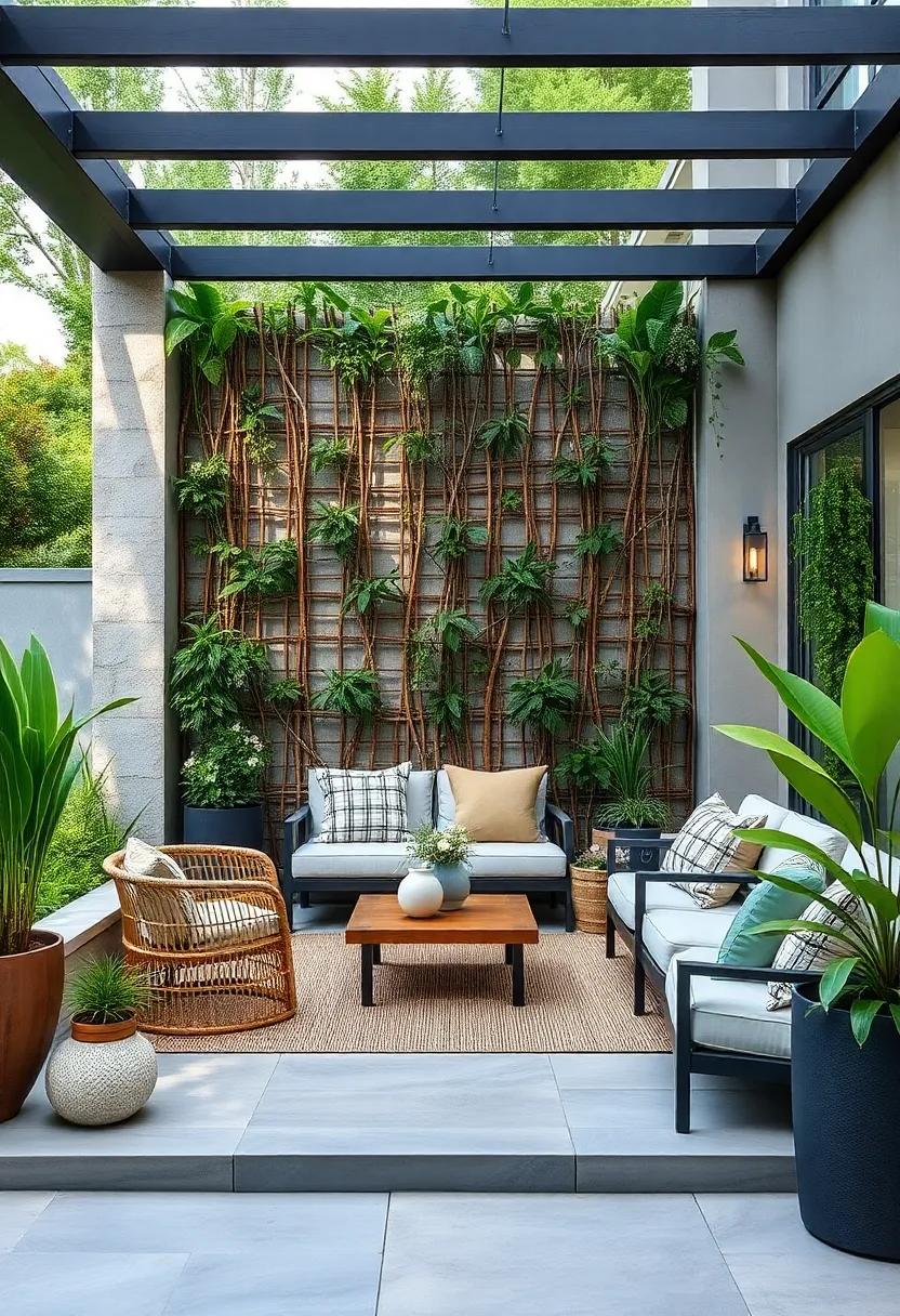 Living Willow Fences:⁣ Weave willow branches for a living fence that ​grows thicker‌ over ⁢time, blending seamlessly into your natural landscape