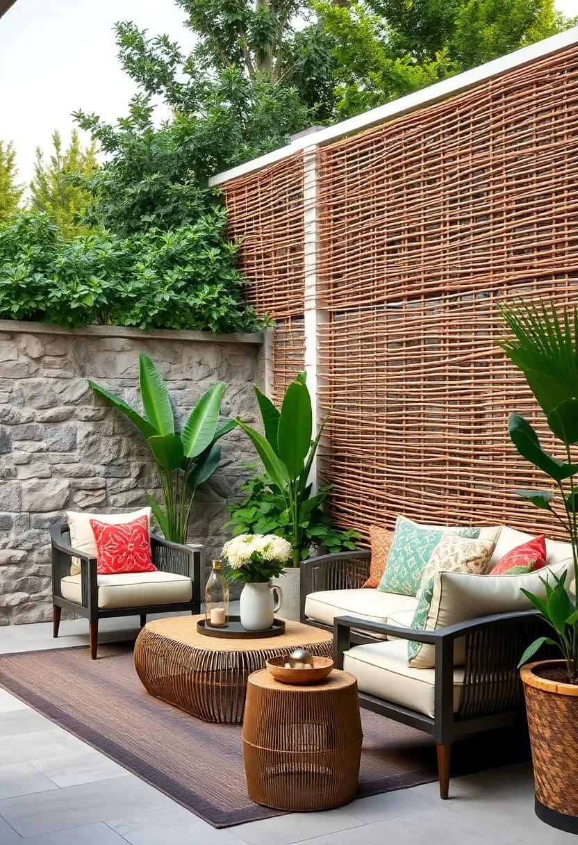 Wattle Fencing: Create a charming⁣ rustic aesthetic with woven branches that add​ character⁣ and blend seamlessly into nature