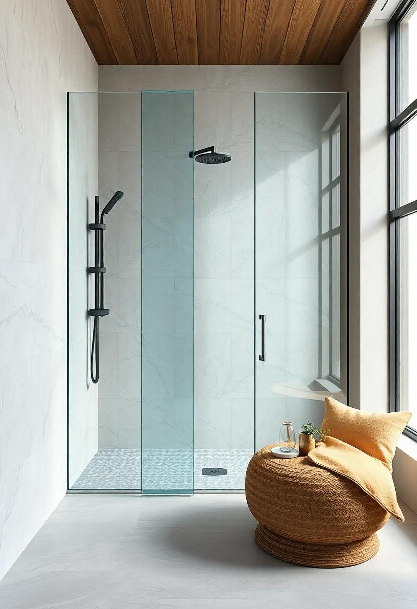 Smart Showers: explore the integration of smart technology with glass showers ⁣to enhance ⁢convenience and ⁤control in your bathing rituals