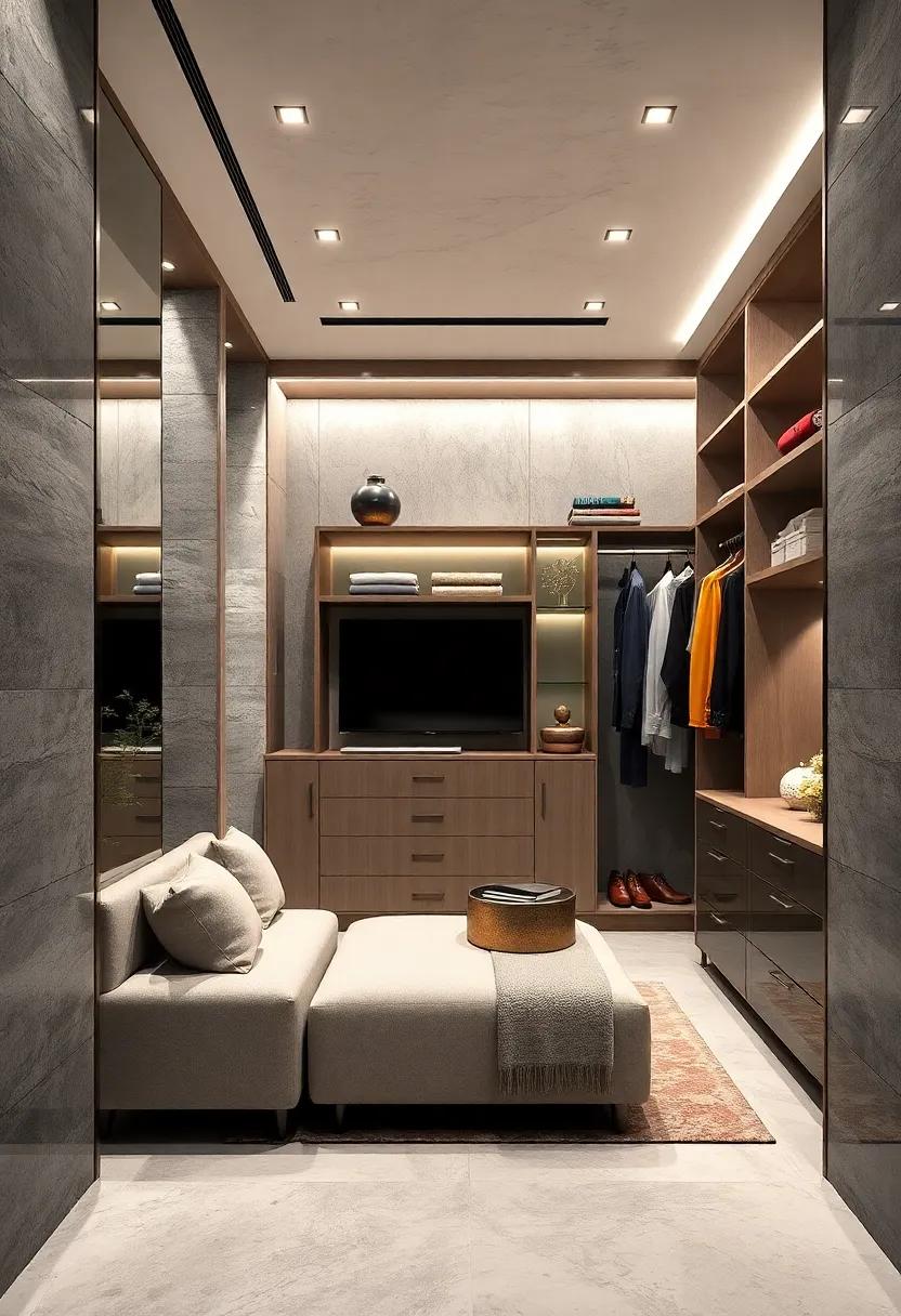 High-Tech Features: Consider ‍integrating smart technology into‌ your closet lighting and storage systems, blending modern convenience with elegant design