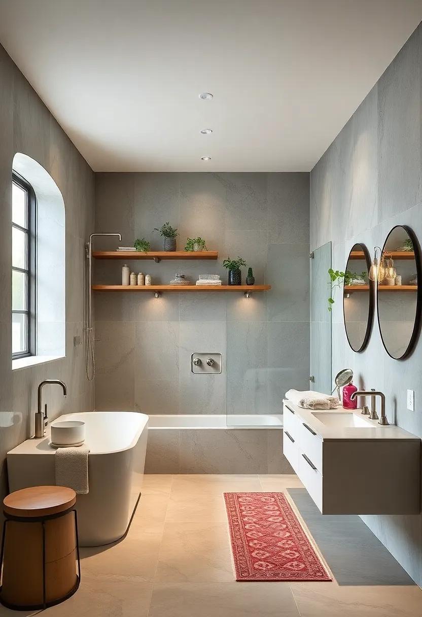 Celebrity-inspired: take a peek​ into luxurious ⁣bathrooms featuring custom-designed pipe shelving that redefine elegance with an ⁤industrial flair