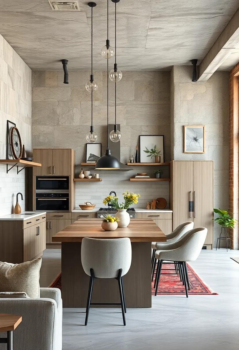 artistic Touches: add art or⁢ sculptures that resonate with the industrial theme, such as⁢ metal wall art‍ or abstract designs