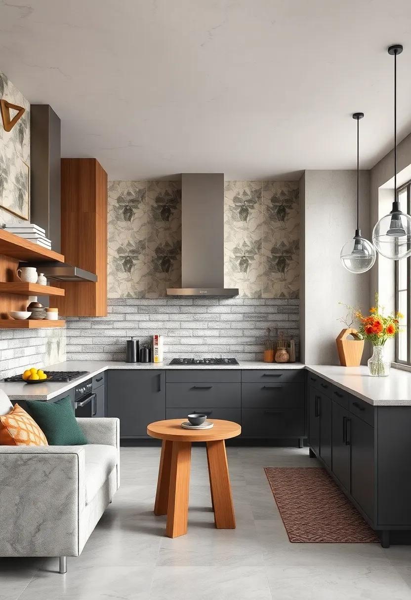 Bold⁢ Backslashes: Opt for eye-catching tiles ⁤or metals as backsplashes to‌ create visual interest and highlight your⁣ cooking⁤ area