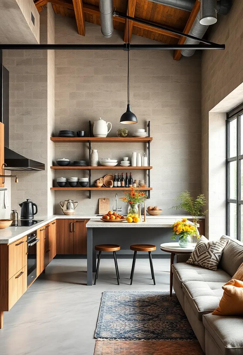 Open ​Shelving: Swap traditional cabinets for open shelving ⁢to‍ display‍ your kitchenware,creating an airy‍ feel while‌ showcasing your favorite pieces