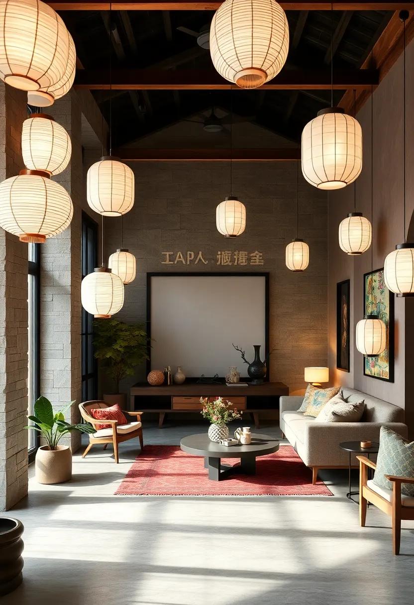 Dimensional Contrast: Pair white paper lanterns with darker elements ​like wooden ⁤decor ‍to create a ‌striking contrast ‌that⁤ enhances the Japandi⁣ style
