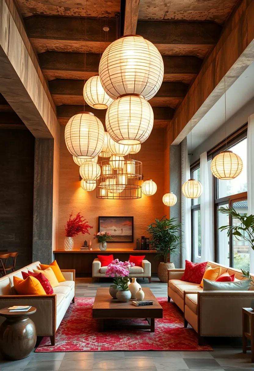 Floating Illusions: Suspend ⁢paper ‍lanterns from the ceiling ‌with⁢ translucent threads to create the illusion of floating lights, contributing to an ethereal‌ vibe