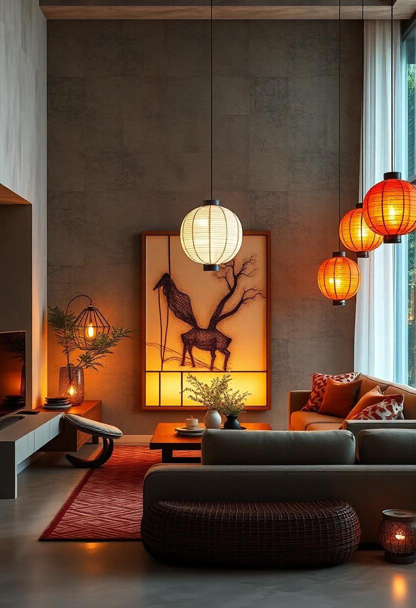 Illuminated Art: Place a paper lantern‍ behind a ⁣screen or artwork to create an‍ intriguing ​backlit effect, enhancing visual interest in your room
