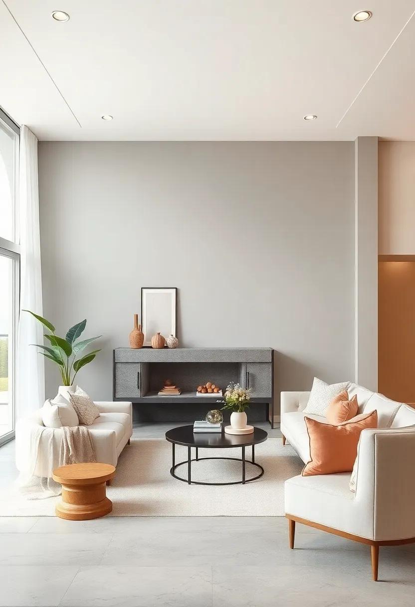 Pale Gray and Soft Blush: A modern yet timeless ⁣combination ‍that is ​effortlessly chic, ideal for adding a touch of softness to your décor