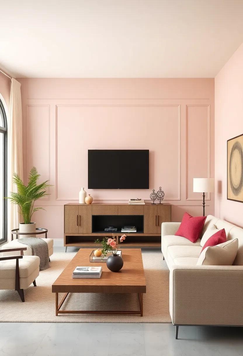 Blush and ​Ivory: A classic combination that exudes elegance, perfect⁤ for creating a sophisticated​ yet serene space