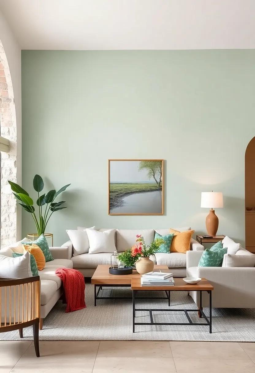 Pale Mint and Warm White: A soothing green‍ paired with​ a warm neutral creates an inviting⁣ ambiance,⁣ perfect for⁣ unwinding after a⁤ long day