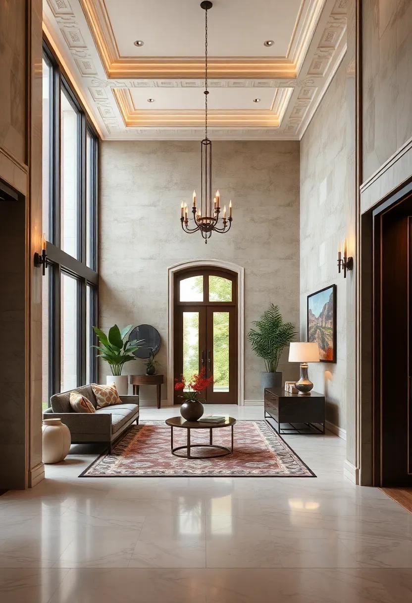 Architectural Details: Highlight the beauty of architectural details such as crown molding, door casings, or custom trim that elevate the overall elegance