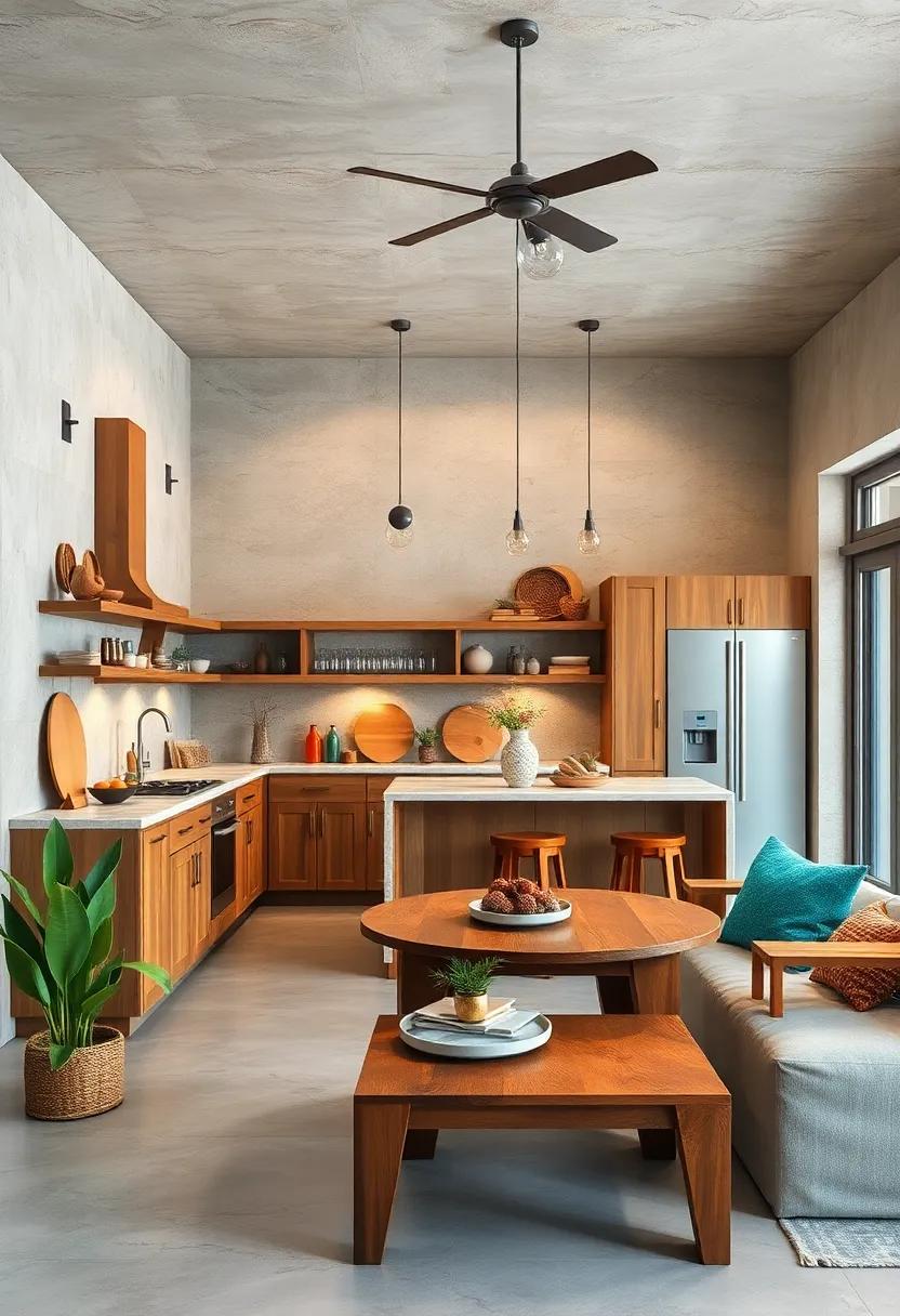 Rustic Wood: Celebrating Nature’s Beauty in Kitchen Furniture Choices