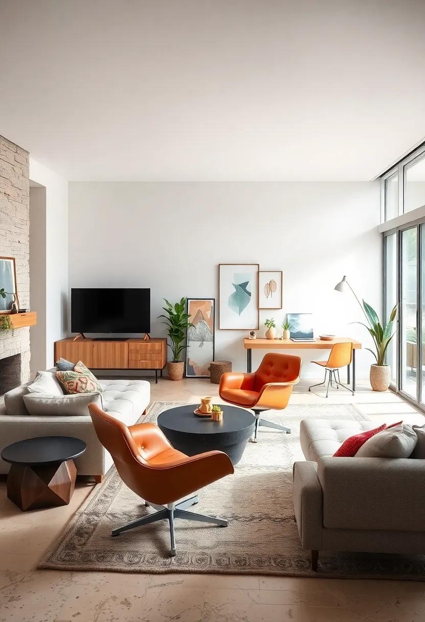 discover a vibrant workspace at home where⁣ an Eames chair adds a ⁤touch of elegance, perfectly framing ⁤a creative ‍hub⁢ filled with inspiration and innovation