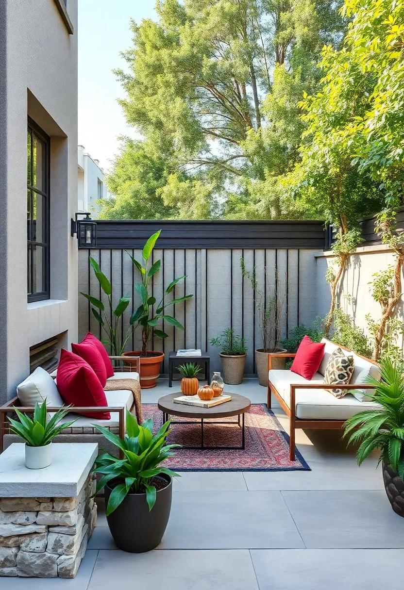 Elegant Iron Railing: Embrace elegance ‍with thin iron railings that provide ‍a ⁤hint of ‍sophistication without overwhelming the peaceful garden⁣ vibe