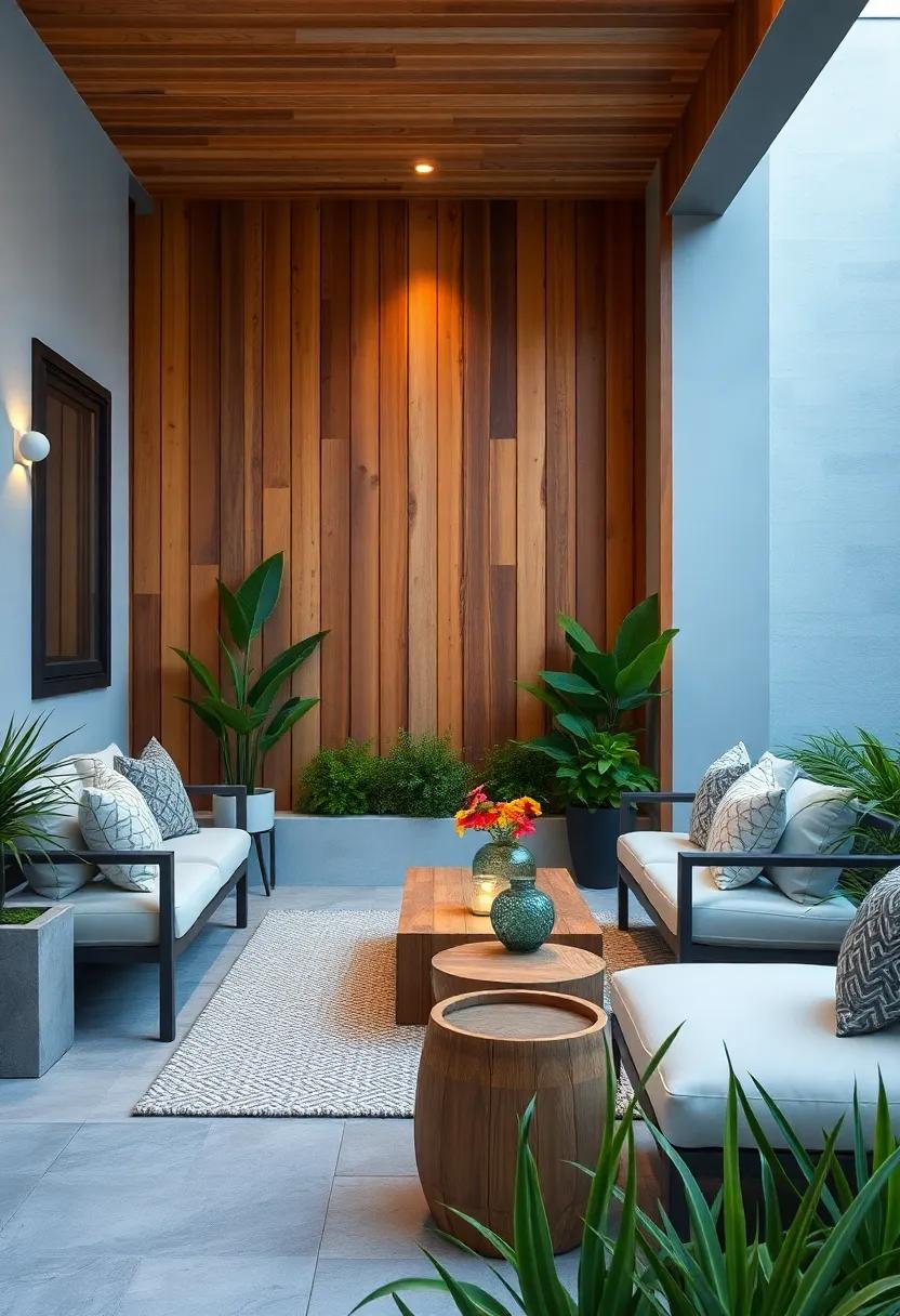 Geometric Wooden Planks: Use geometric patterns in wood fencing to make a bold statement while⁤ retaining a sense⁢ of ⁢simplicity