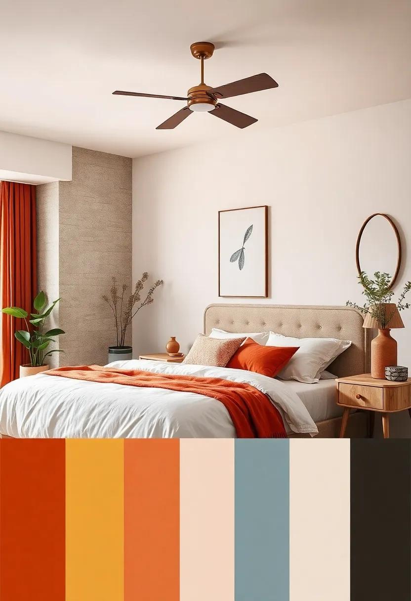 Earthy Terracotta ⁢and Soft White: Inspired by natural hues, this palette⁣ brings⁤ warmth and brightness ⁤into your space,⁣ creating an inviting atmosphere