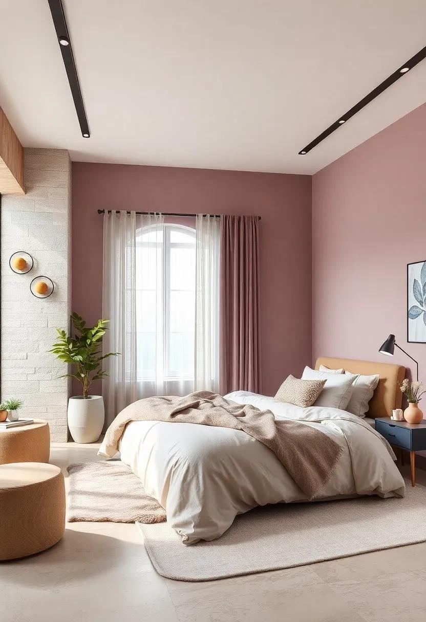 Warm ​Taupe and​ Soft Lilac: A sophisticated palette‌ that exudes warmth while femininity, making ‌your⁣ bedroom feel inviting and elegant