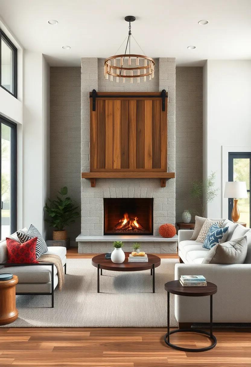 Add⁤ a rustic barn door to divide spaces or as a unique‌ focal point ⁢on your wall to enhance ⁣the farmhouse‍ look