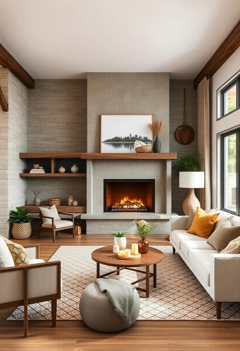 Finish ⁣the look ⁢with a‌ subtle scent, using candles or diffusers with earthy fragrances that⁢ enhance your cozy home ‍environment