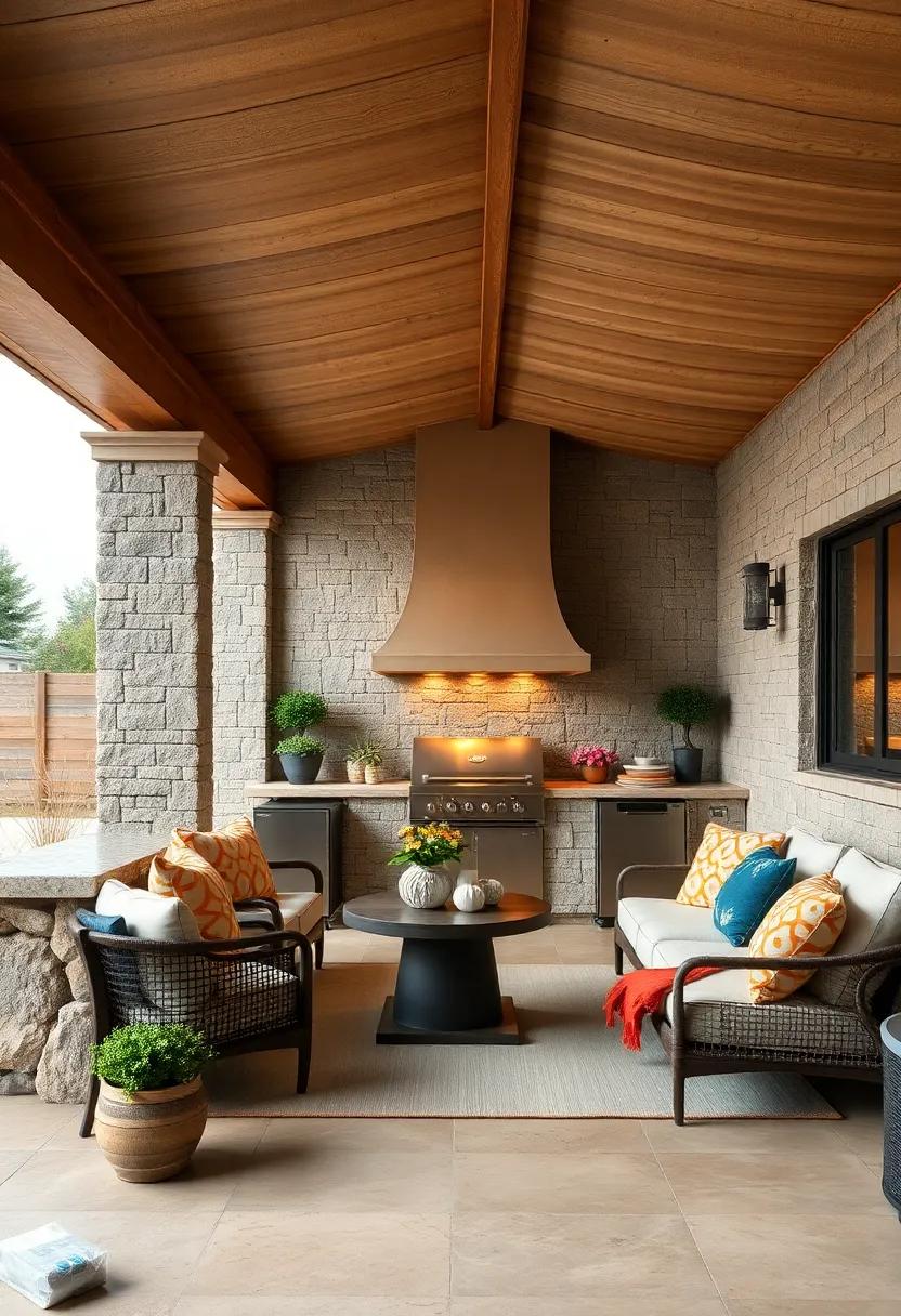 Outdoor Heater: Extend your cooking season ⁤with a heating element that keeps the space warm on ​cooler nights