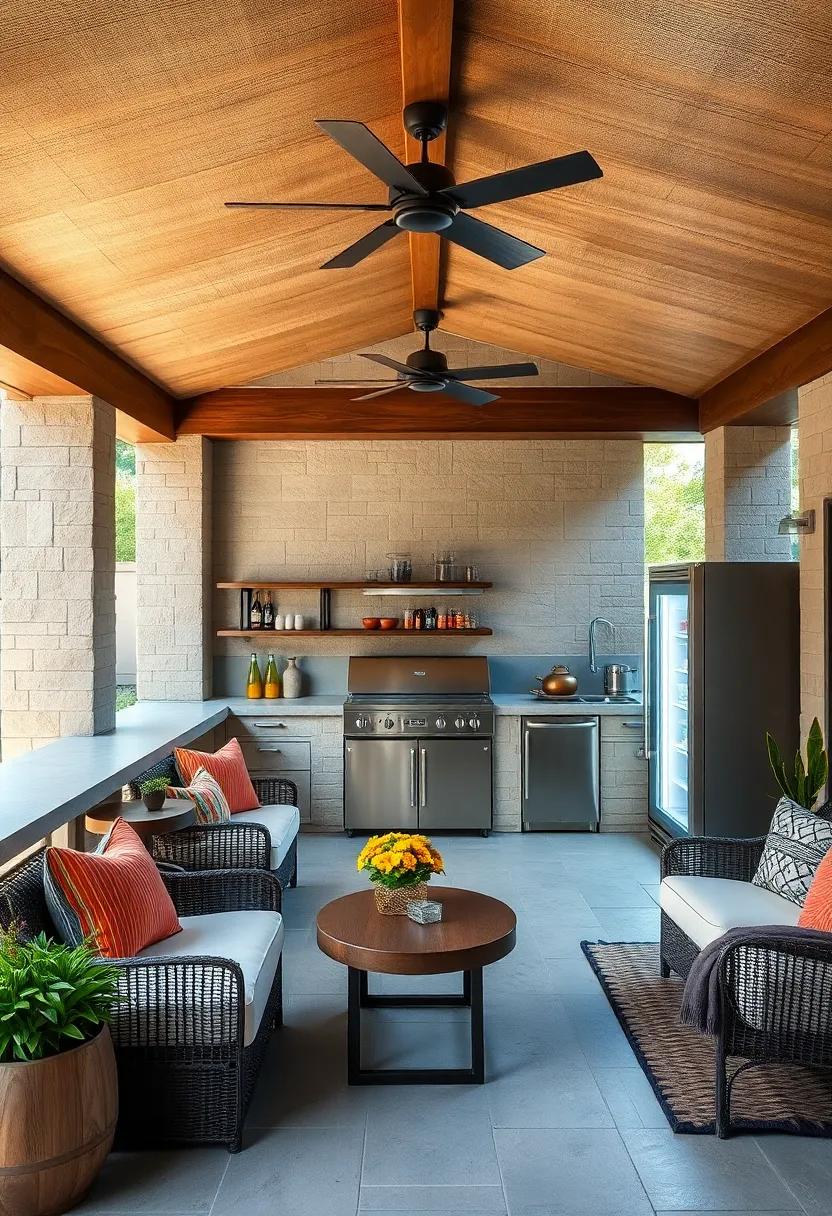 Outdoor ‌Refrigerator: ⁤Keep beverages​ cold and perishable items fresh just steps away from your cooking area