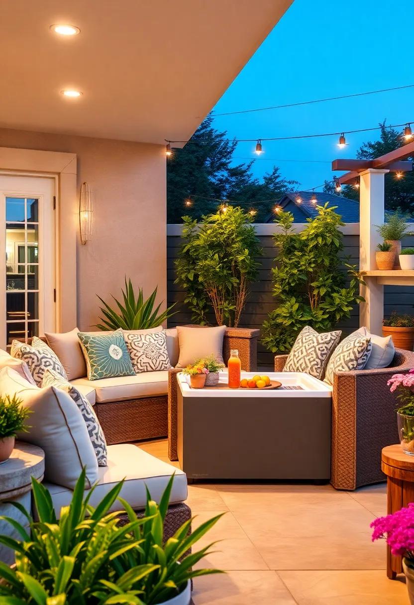 Ice Chest Bench: A stylish bench combined with a spacious cooler underneath, offering seating and convenience at your outdoor gatherings