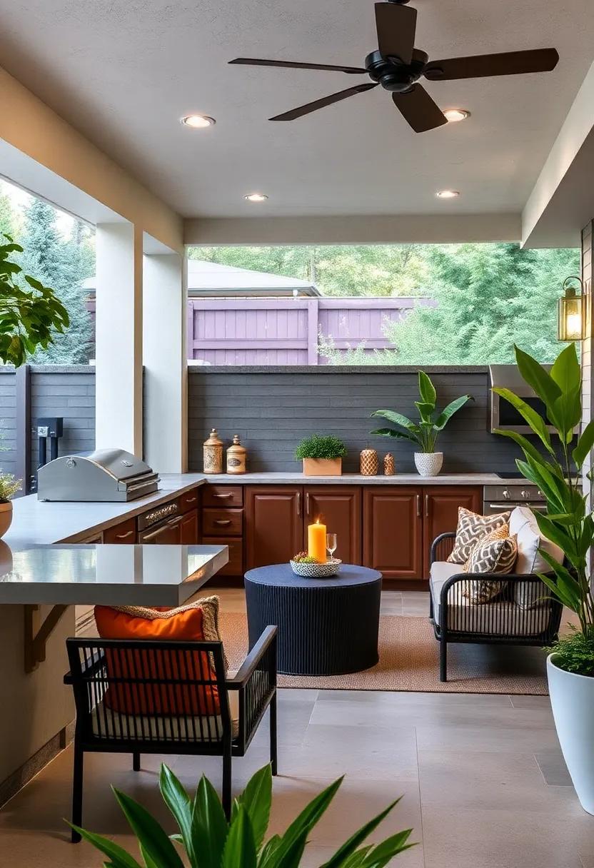 Color Schemes That Inspire: Bringing Life to Your Patio Kitchen