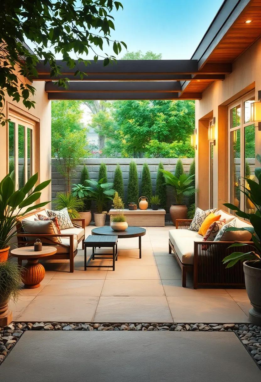 Inviting Ambiance: Creating Intimate Outdoor Environments