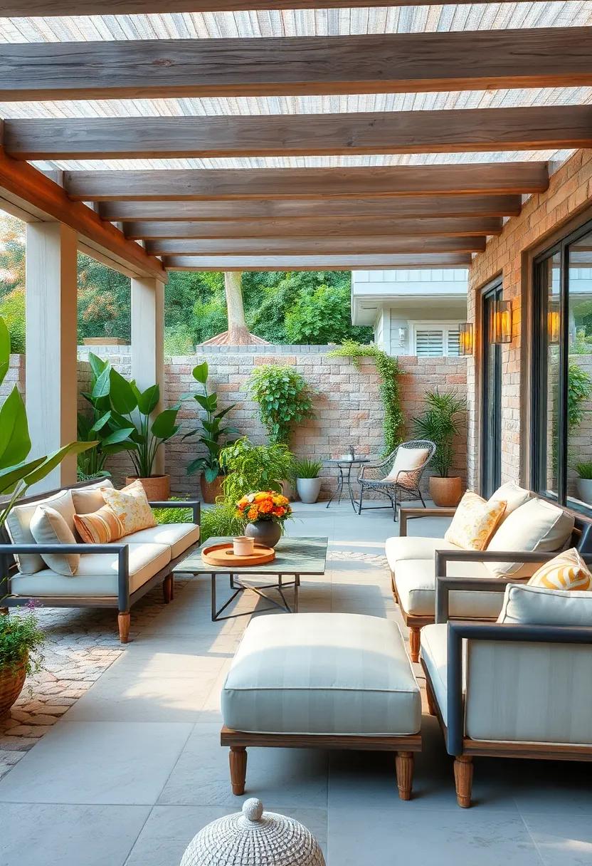 Textures that Enrich: Exploring Stone ⁣Finishes for Patios