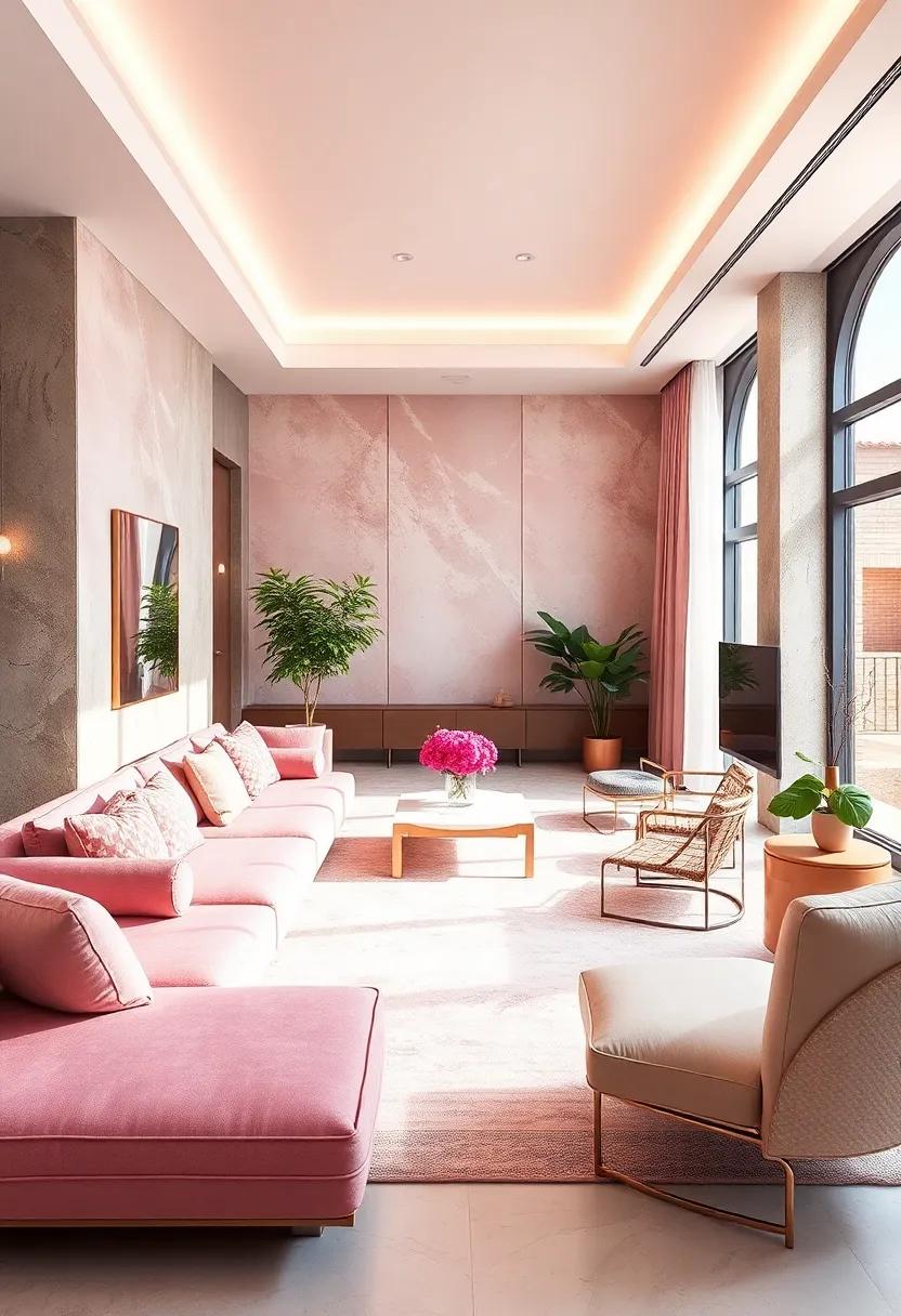 The Radiance of Pink: Fostering Serenity and Comfort in Luxury Interiors
