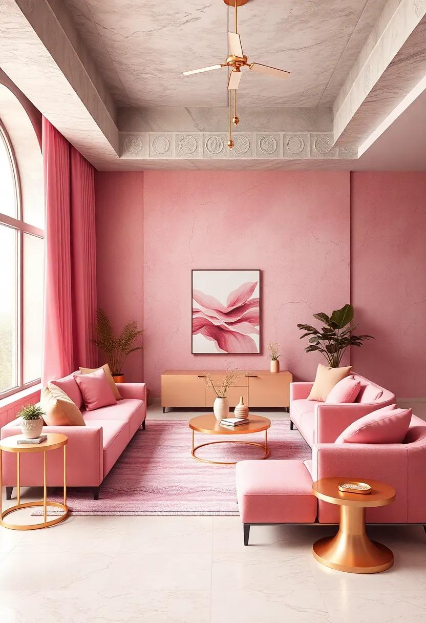 Rose Gold Accents: Adding a Touch of Glamour to Your Living Space