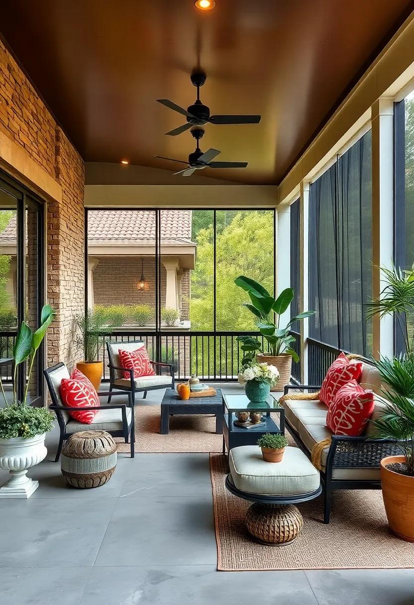 Minimalist Roll-Up‍ Screens: Embrace simplicity with sleek,minimalist‌ designs that seamlessly ‍integrate⁤ with⁤ your⁢ porch aesthetics,enhancing its ⁢open​ feel