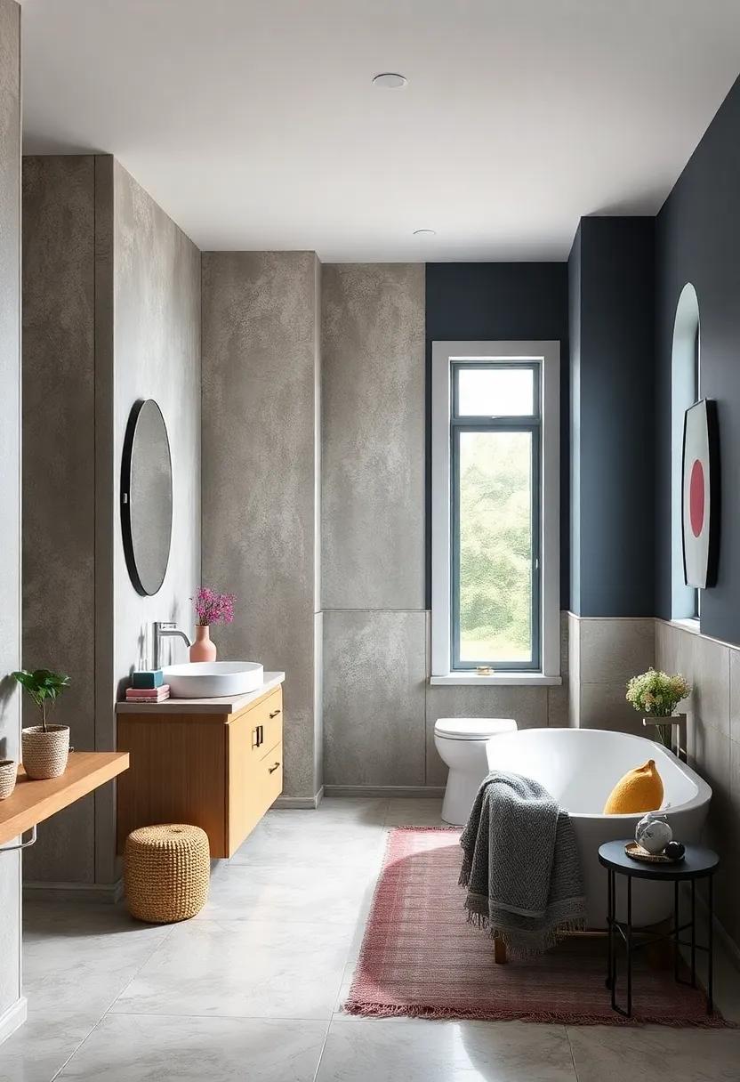 Bi-Color Paint: Use two complementary colors on walls and trim to add dimension and⁤ guide the eye ‍throughout the room