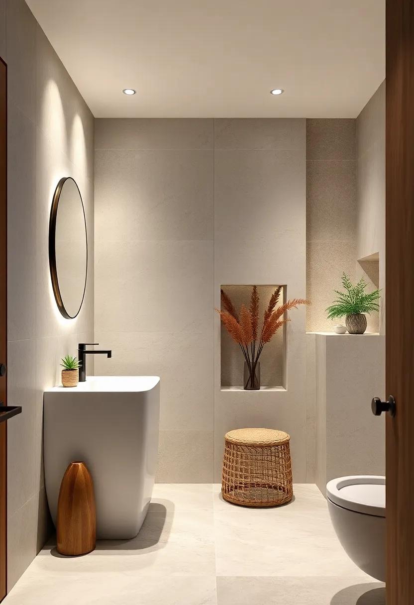 Niche Shelving: Carve out recessed niches in ⁤the walls to stash toiletries and decor without taking up extra floor space