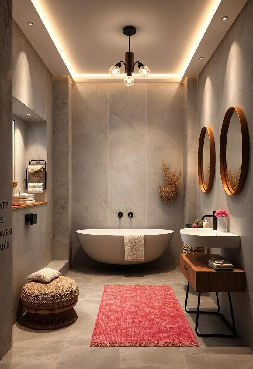 Statement Lighting: Install‌ eye-catching ⁢light fixtures that serve⁢ as both functional sources of light and artistic highlights in ⁤the space