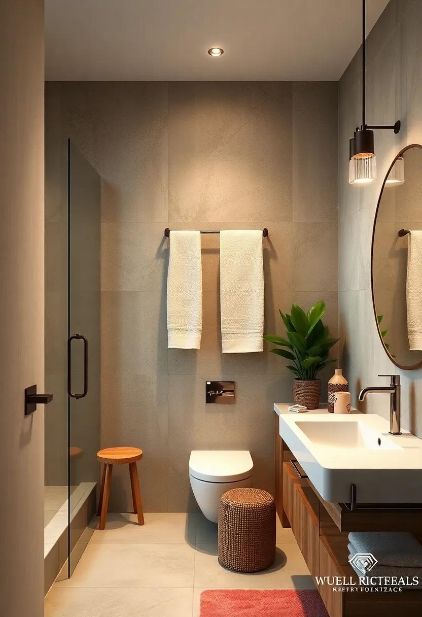 Eco-Friendly Options: Sustainable materials ‍for vertical towel racks promote an eco-conscious design while adding rustic charm to small bathrooms
