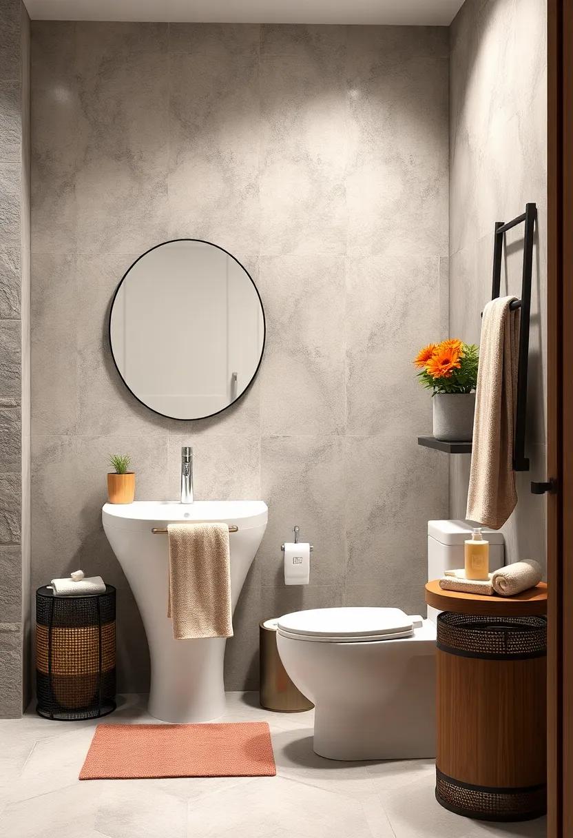 Vintage Vibes: A distressed vertical towel rack with vintage-inspired accents can transform⁣ a ‌small bathroom⁢ into ‌a charming retreat full of character