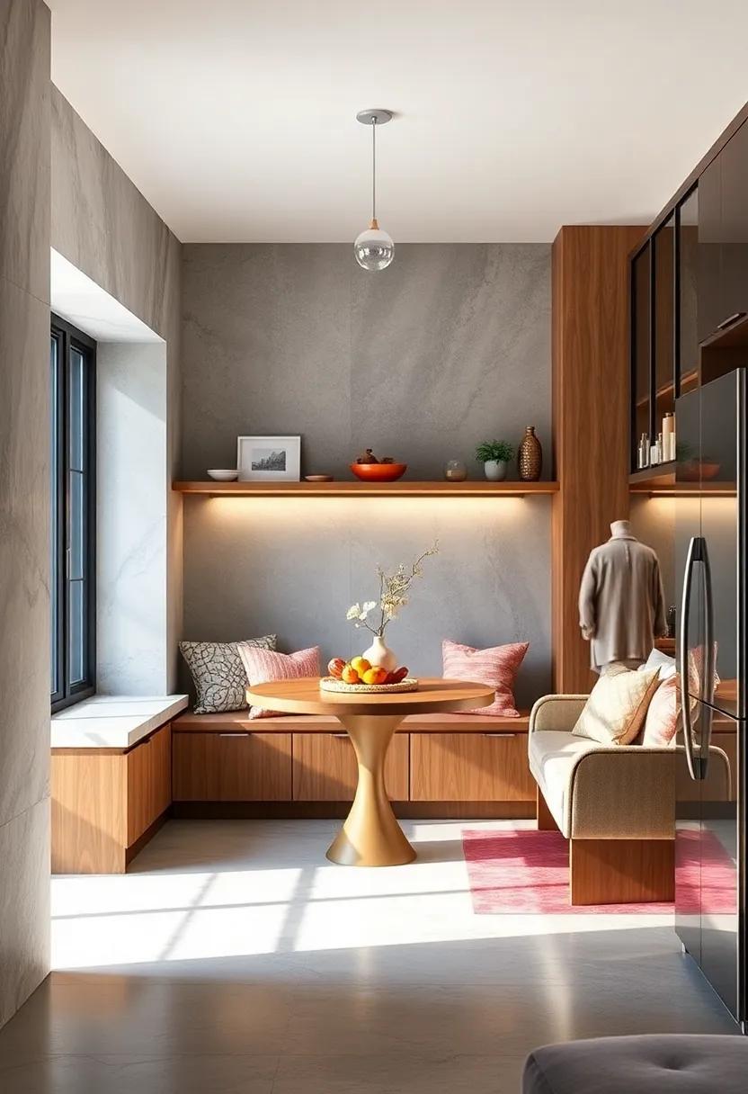 Design ⁤a Breakfast ​Nook⁤ with ​Built-In Benches to save⁤ Space