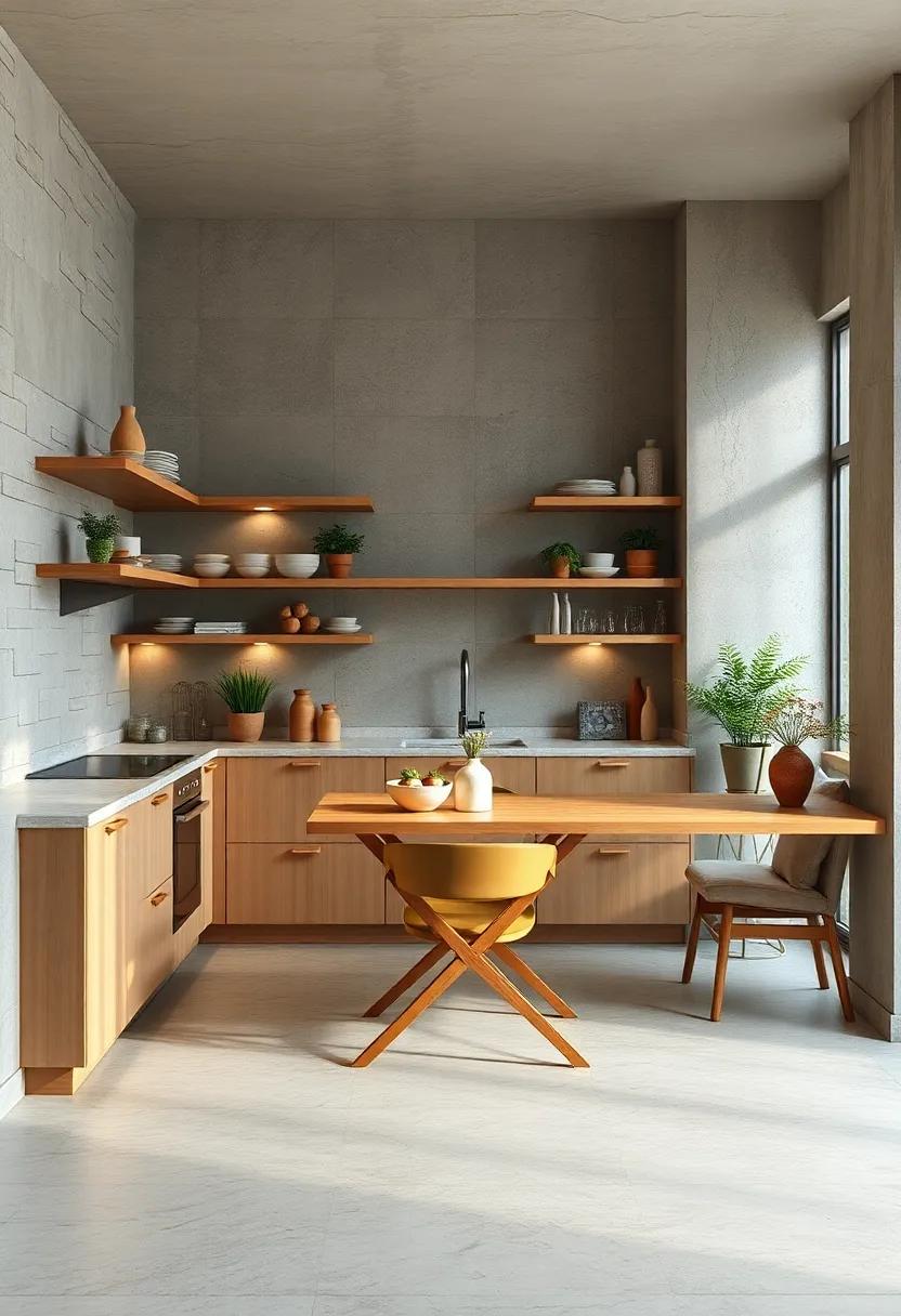 Design Custom Shelves ⁤with ​Built-In Folding Tables