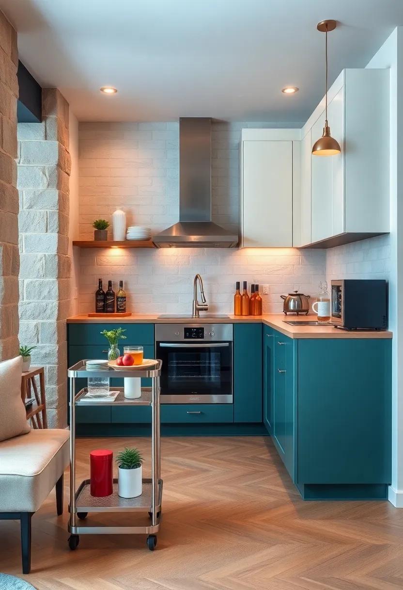 Use⁤ Bar Carts for Mobile Storage and Quick Access ⁣to Supplies