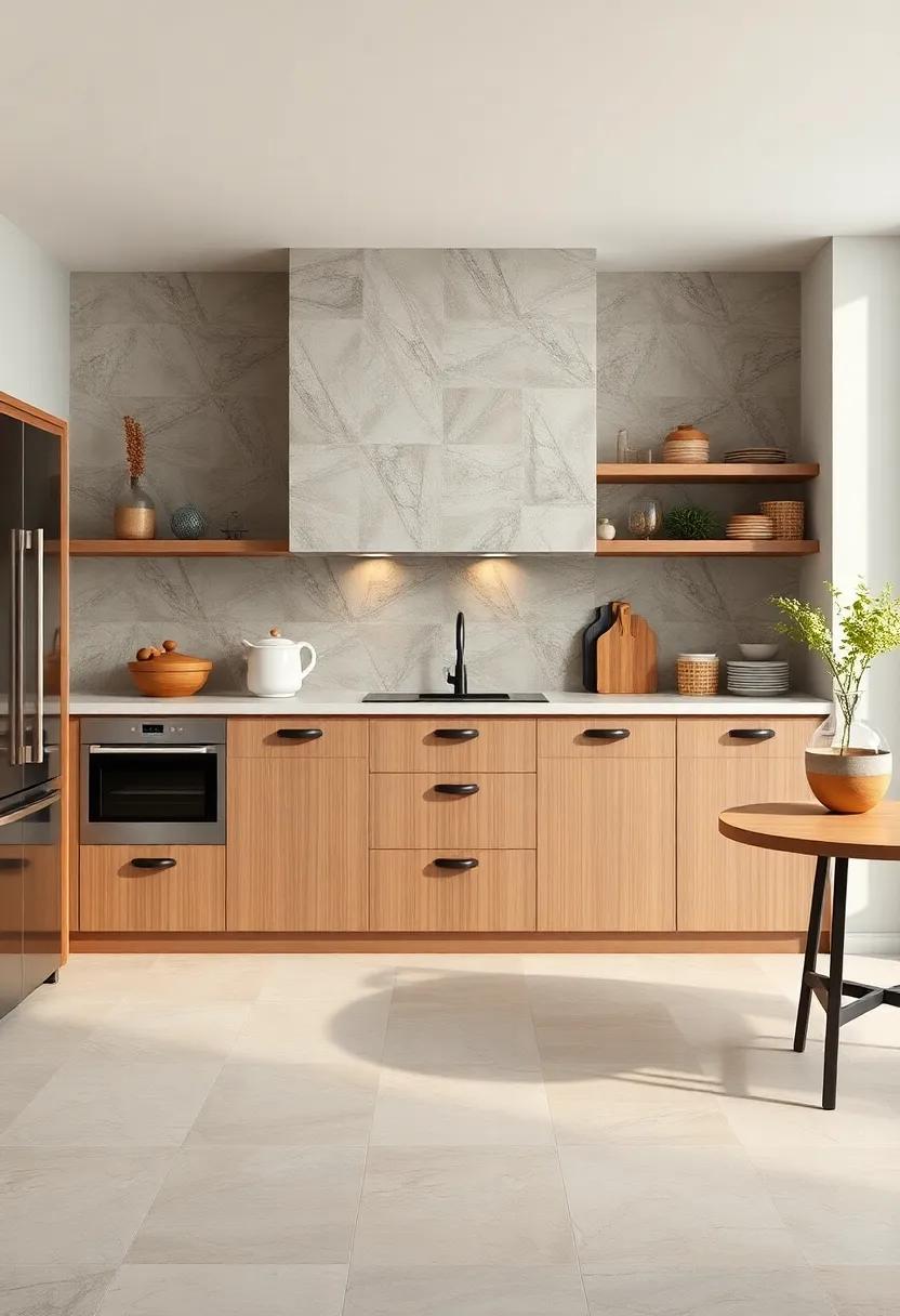 Custom Color Palettes: Create a unique color scheme with customizable tiles that reflect your personal style and harmonize with your kitchen decor