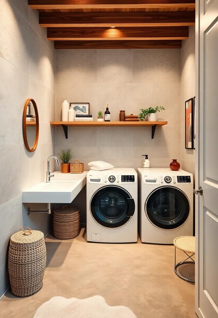 Utilize Vertical Space: Install ⁣shelves ⁣high above your machines to store less-frequently used items like detergents⁣ or fabric softeners