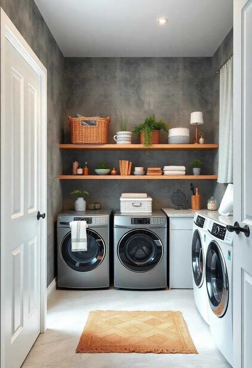 Rolling ⁢Carts: Add a rolling cart ⁢between your ‌washer ⁤and dryer for easy access to laundry​ essentials while maximizing ‌floor space