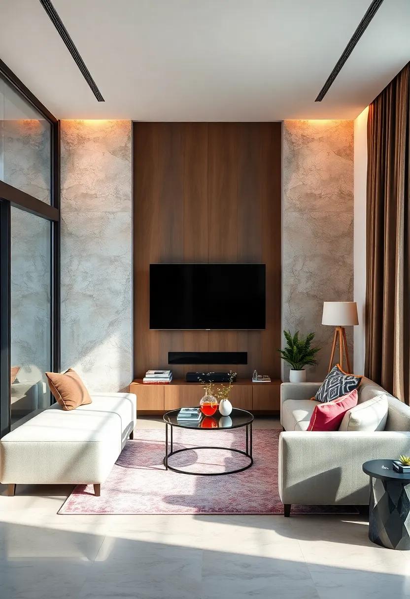 Corner Installation: Maximize every inch of space by placing your wall-mounted TV in a corner, making the room feel larger while offering an inviting focal point