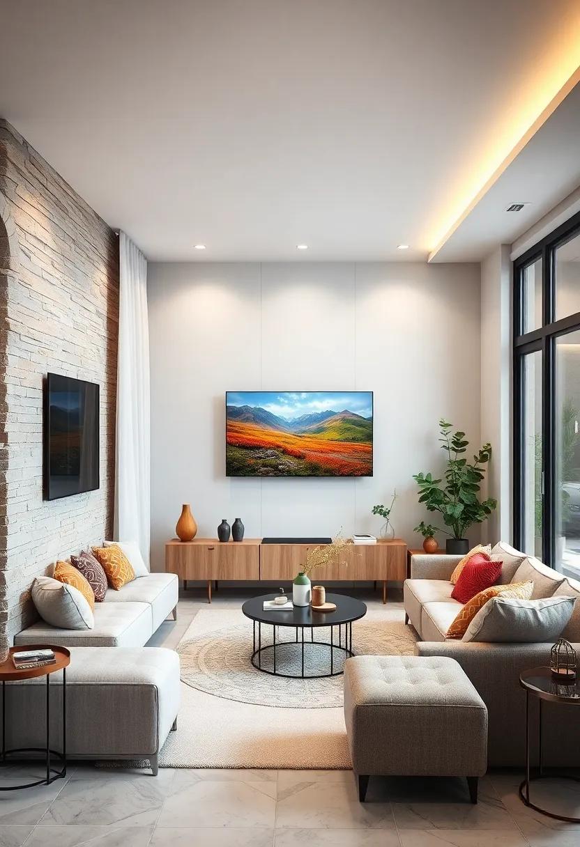 Match Your Style: Choose a TV frame that matches your interior style, whether it’s rustic wood for farmhouse chic or sleek metal for modern minimalism