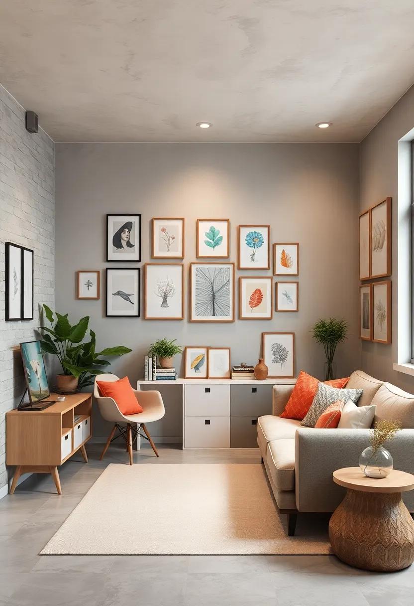 Wall ​Art⁤ Storage:‌ Use wall-mounted ⁤frames to display ‌art projects while providing a⁢ dedicated ⁢space for your creative achievements