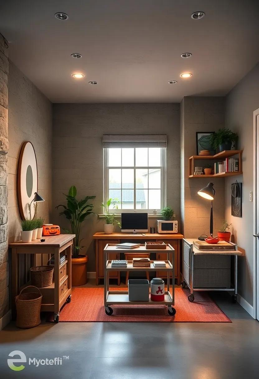 Rolling Carts: Invest⁢ in ‌portable rolling carts​ to easily transport‌ supplies and tools around your hobby room while maximizing floor space