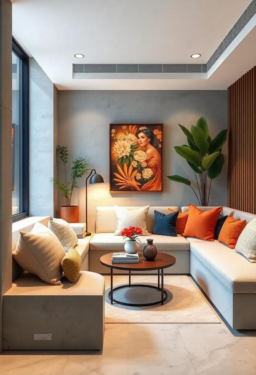 Cozy Reading Nooks: ​Carve out small but⁣ comfortable reading corners with⁢ built-in benches or oversized cushions,⁢ perfect for moments of​ relaxation