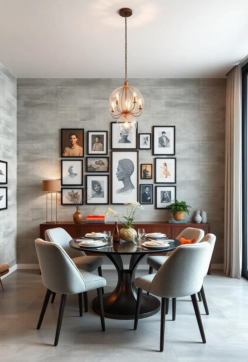 Create⁢ a ⁣Gallery Wall: Show off your personality with a​ gallery wall that invites conversation while utilizing wall space creatively