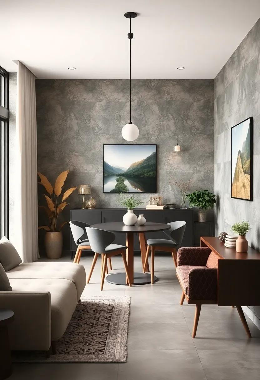 Choose sleek Styles: Opt for modern, sleek furniture with slender legs to maintain an‌ airy feel​ instead of bulky pieces